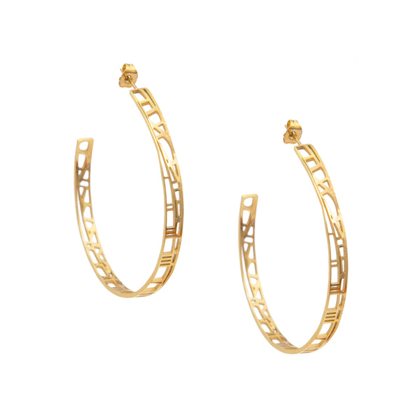 Restoring Justice Hoop Earrings – This is Eden