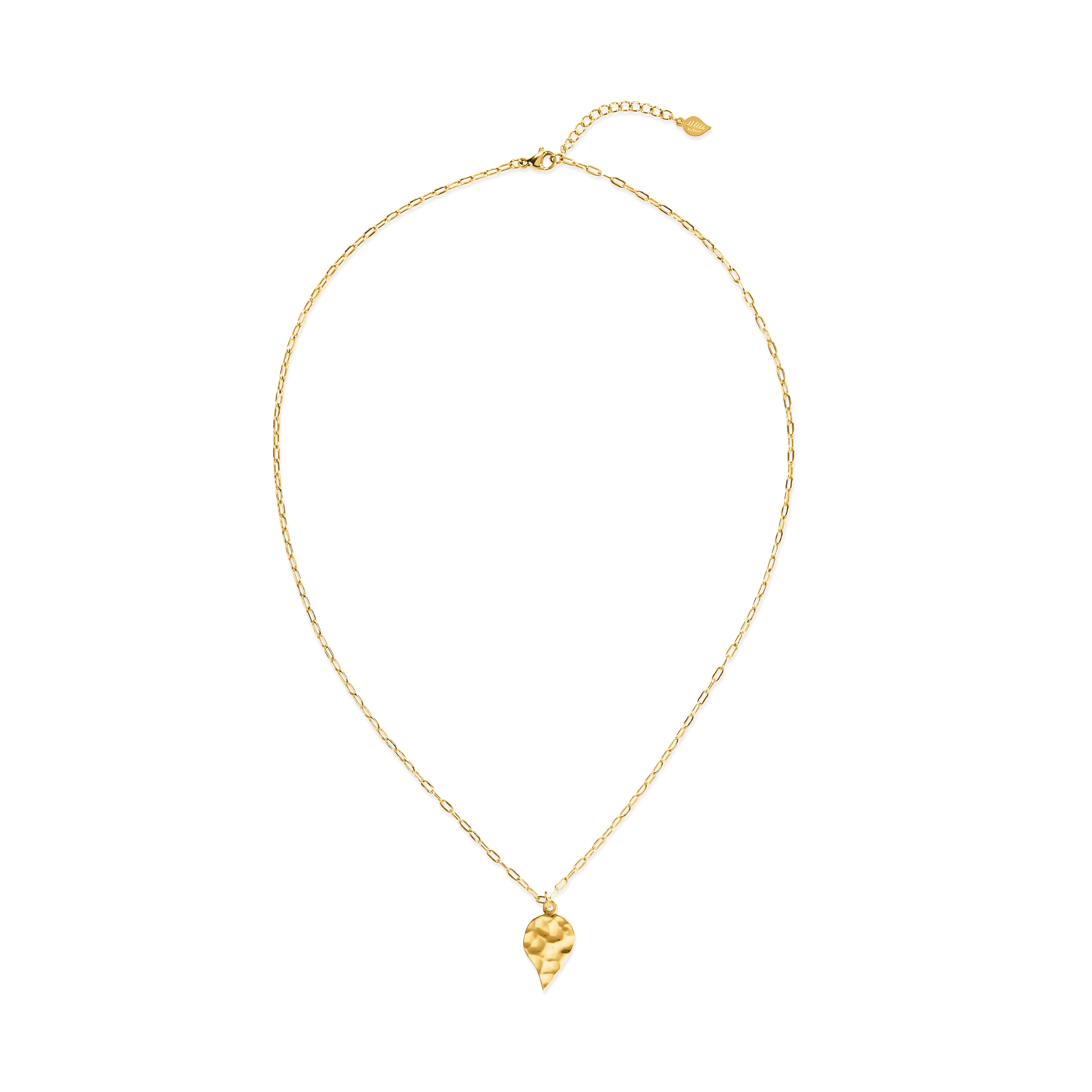 Resilience Leaf Necklace - Gold