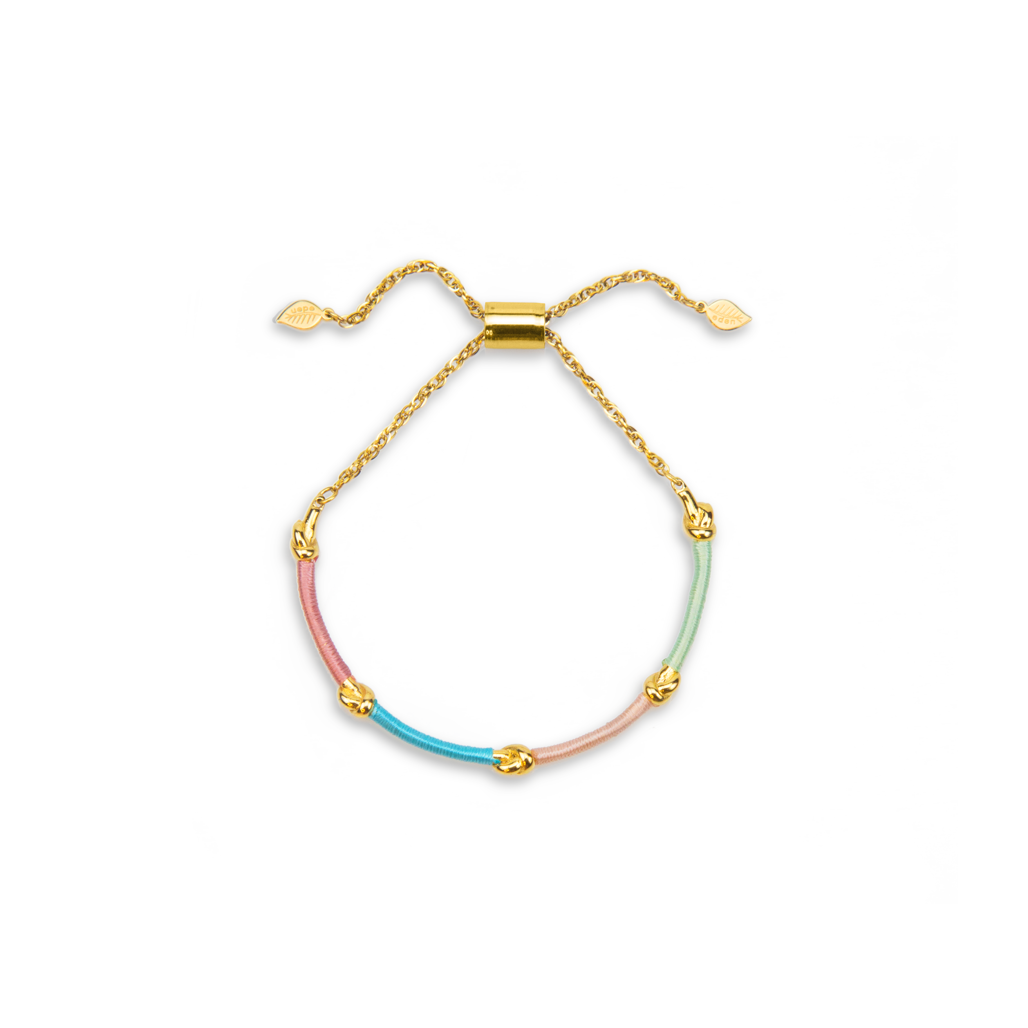 Knots of Freedom Thread-wrapped Bracelet