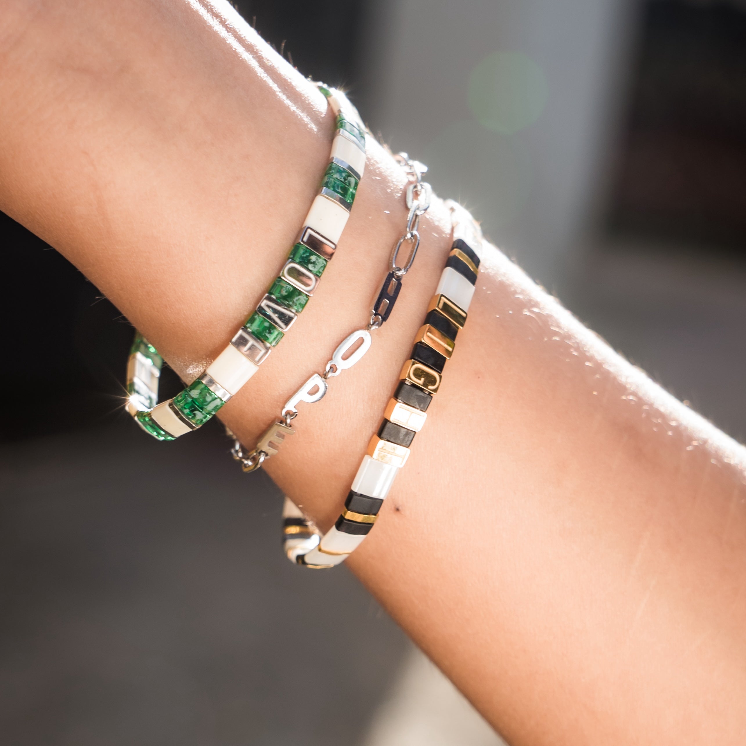 Statement Bracelet Stack