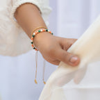 Song of Celebration Beaded Bracelet - Gold