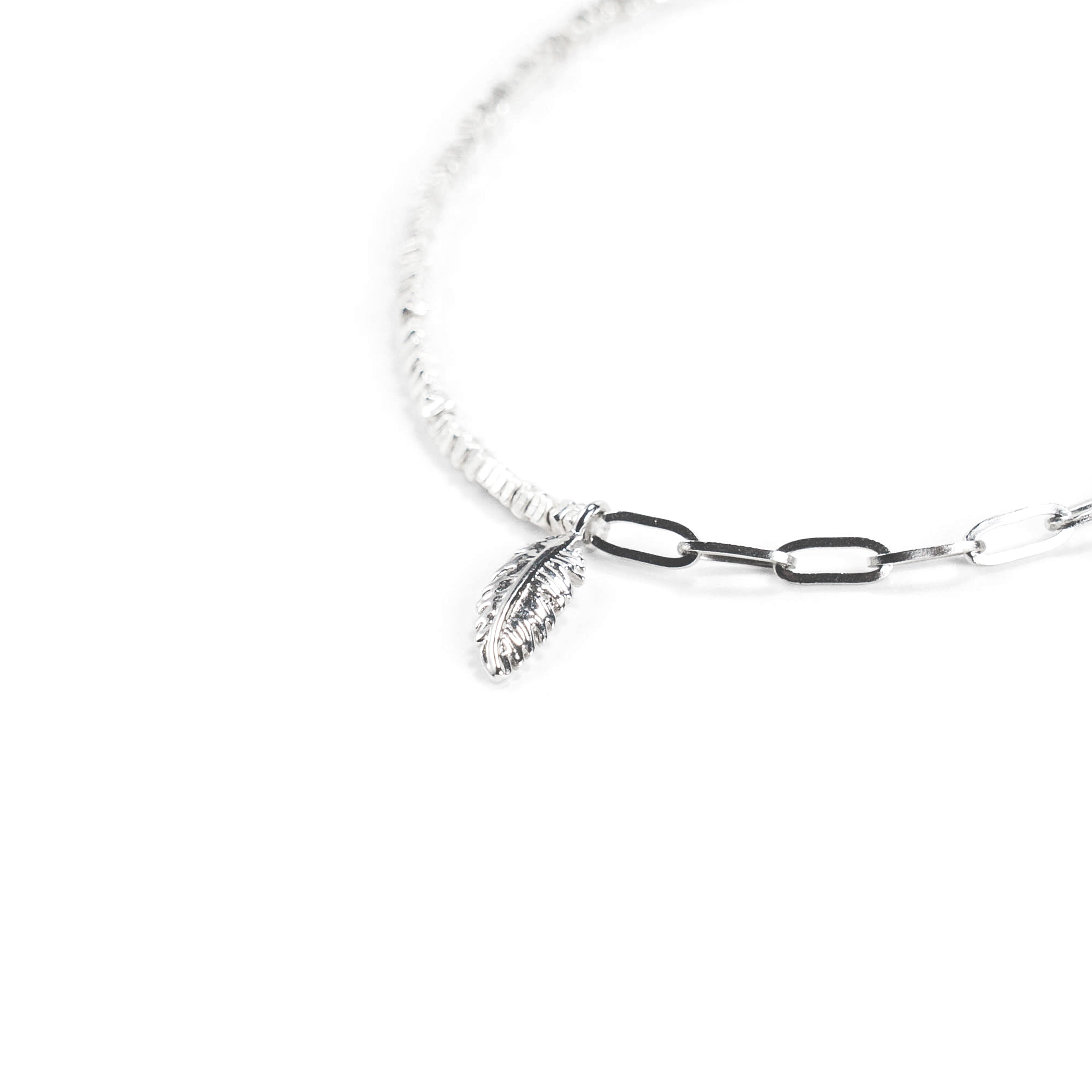Song of Celebration Feather Chain Bracelet