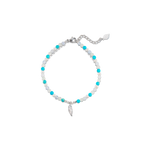 Song of Celebration Feather Beaded Bracelet