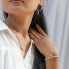 Song of Celebration Feather Beaded Bracelet