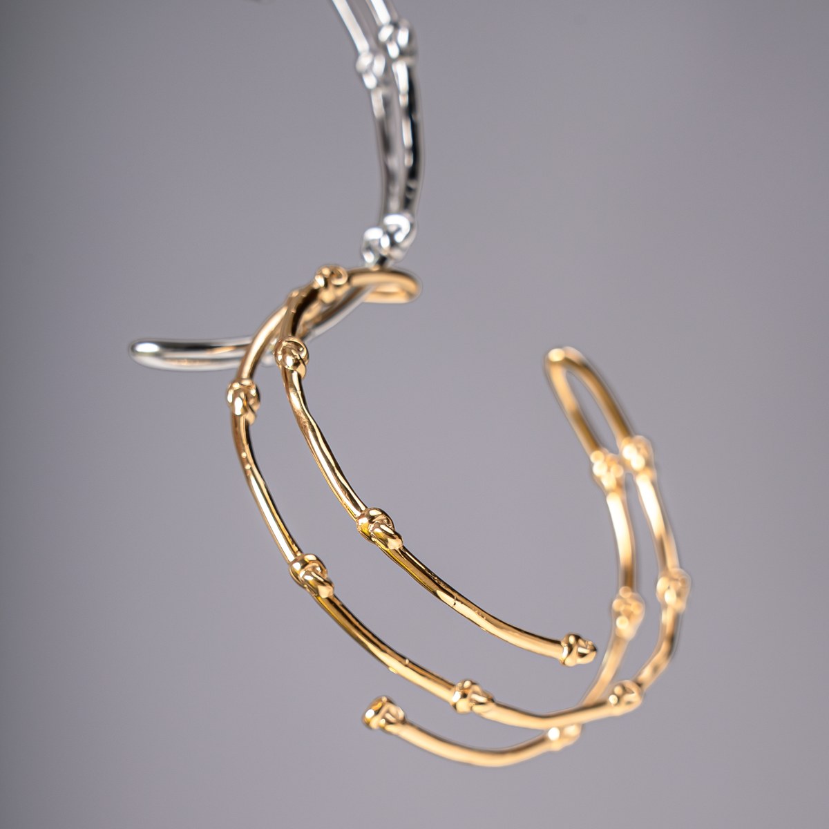 Knots of Freedom Cuff Bracelet