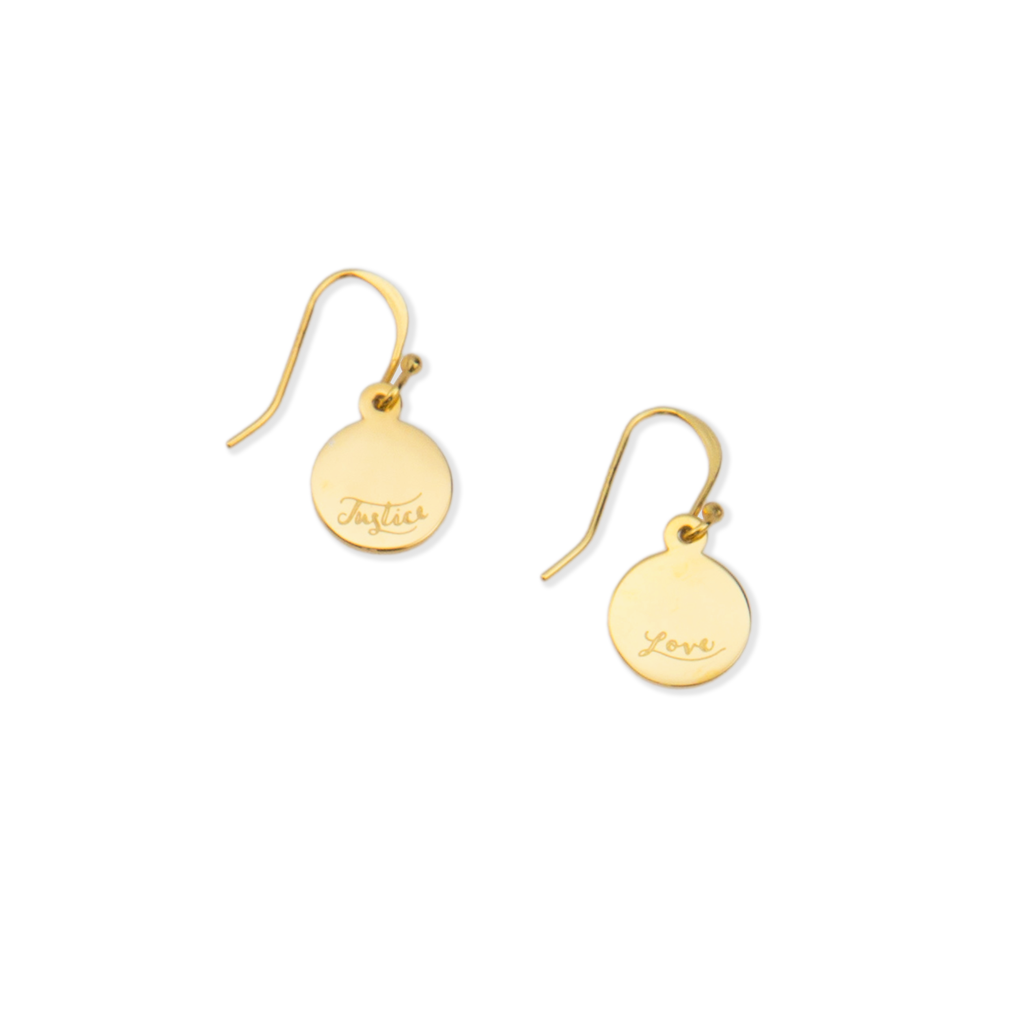 Love and Justice Drop Earrings