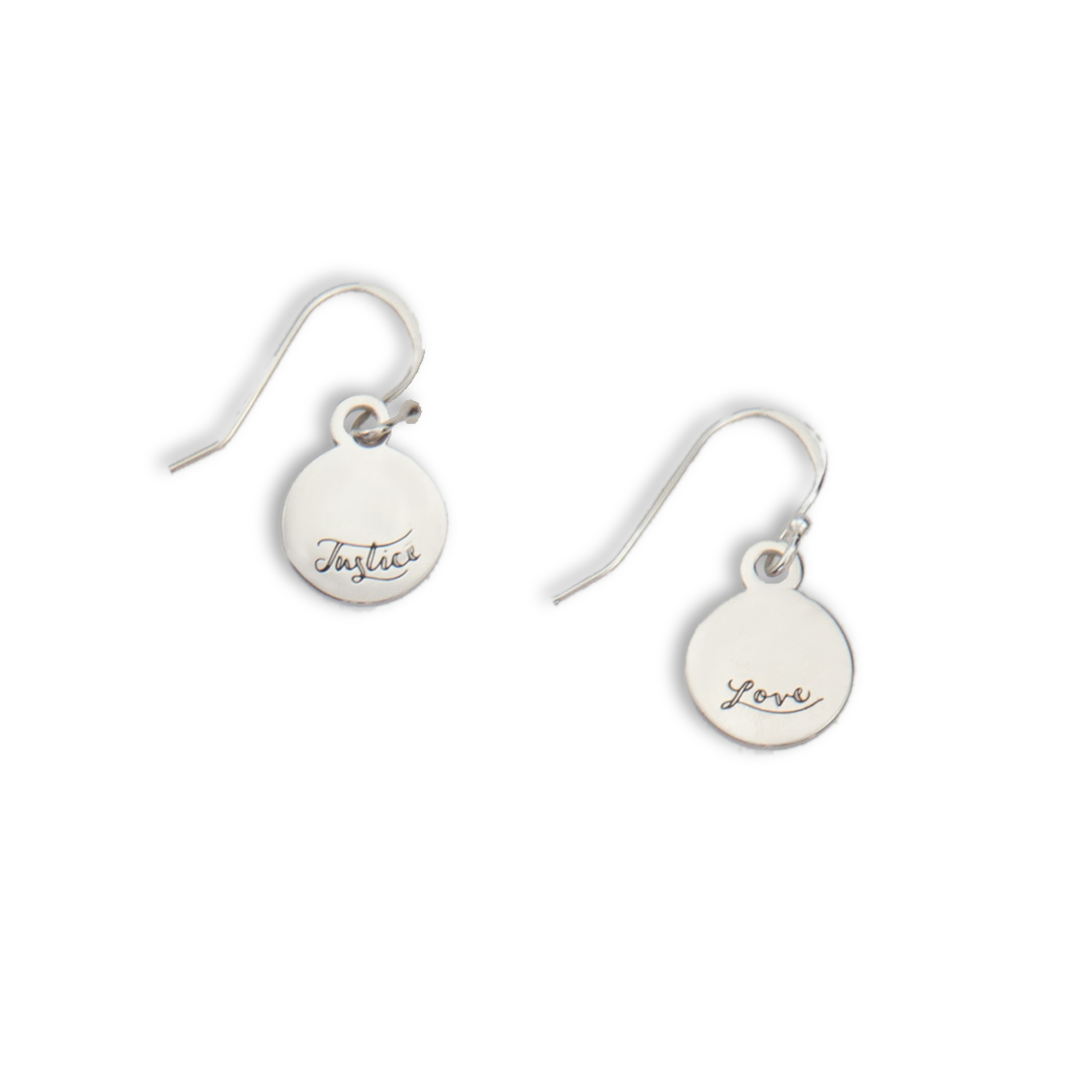 Love and Justice Drop Earrings