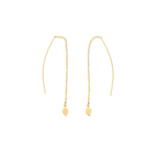Eden Leaf Drop Earrings
