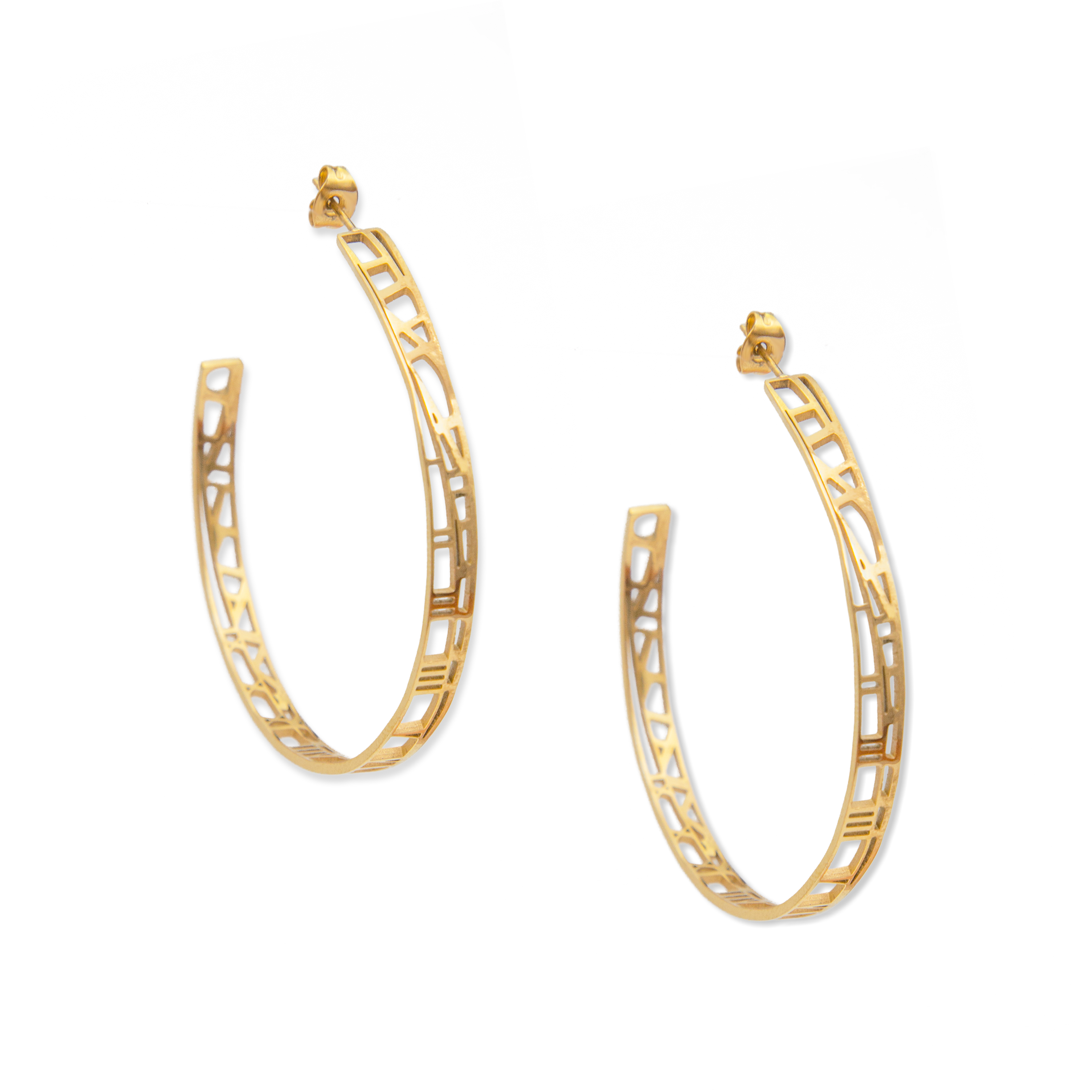 Restoring Justice Hoop Earrings