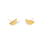 Faith Like a Mustard Seed Post Earrings - Gold