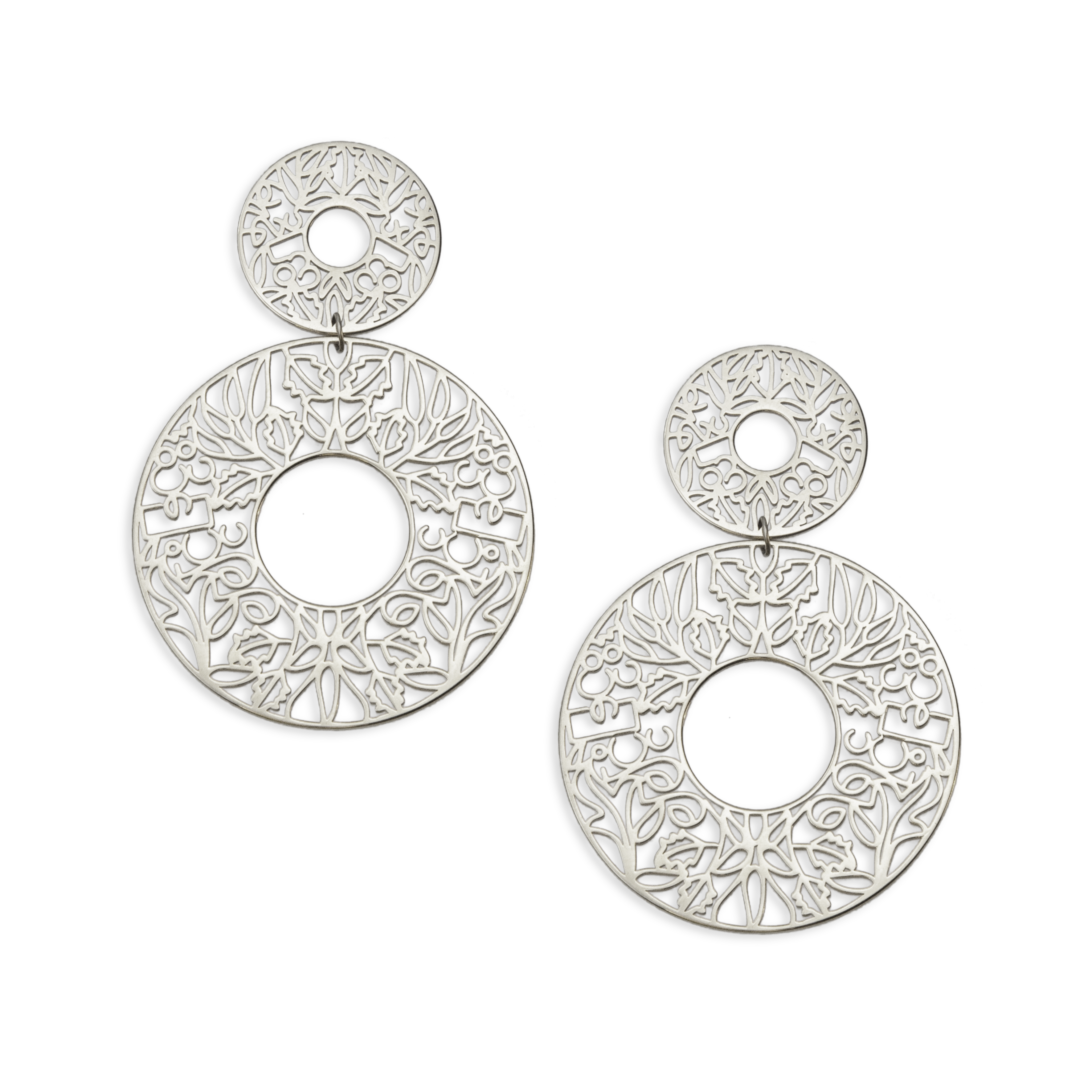 I Am Brave Drop Earrings