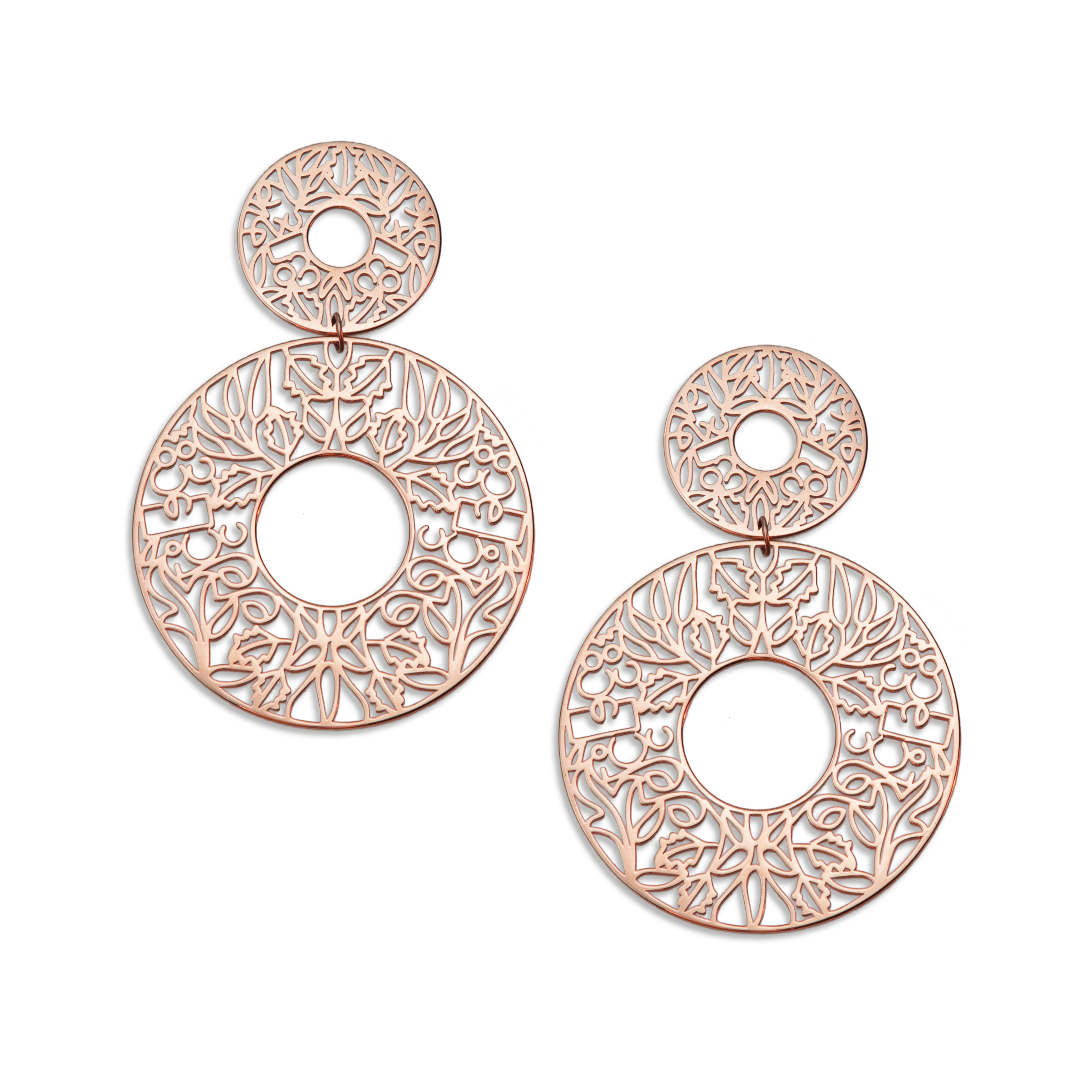 I Am Brave Drop Earrings