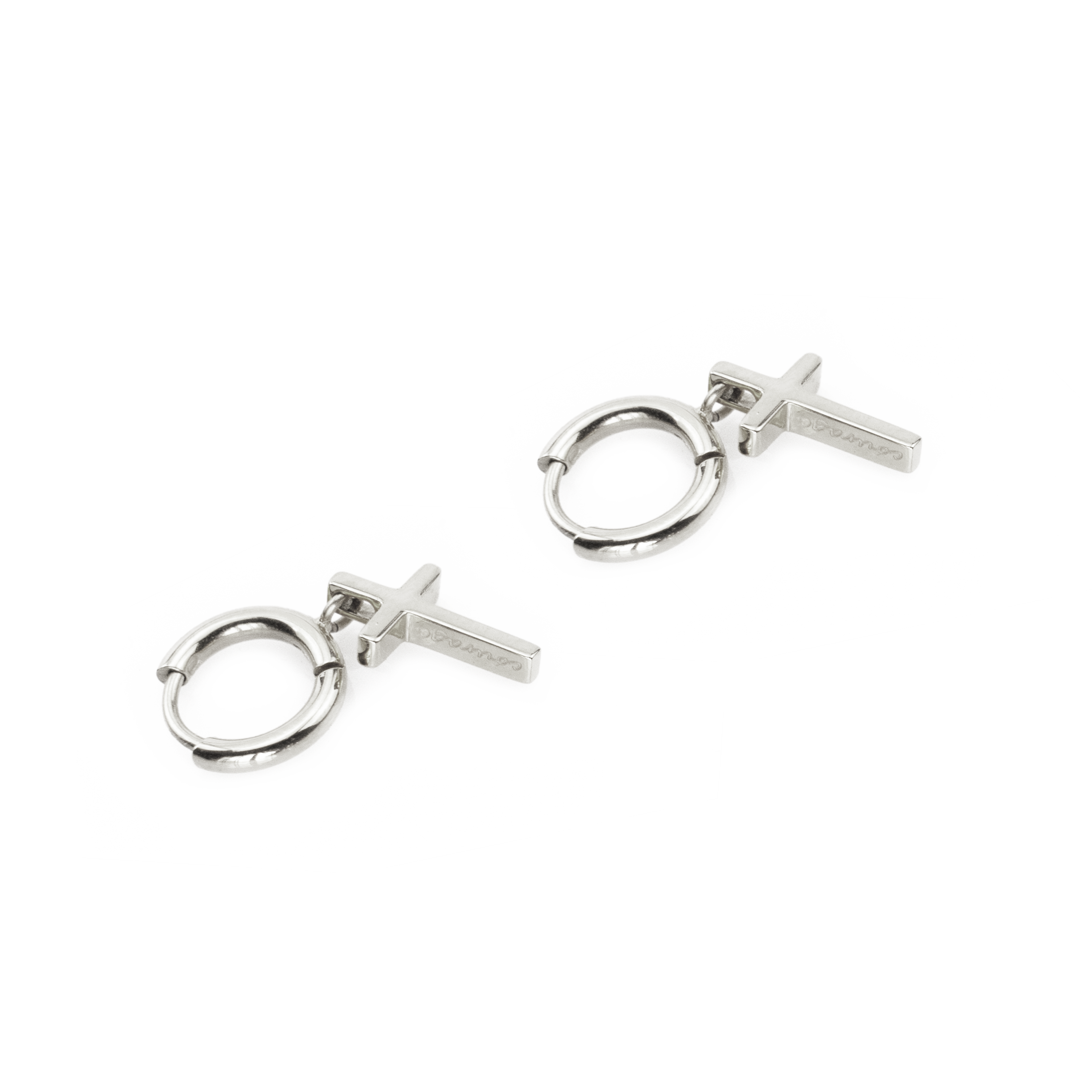 Courageous Cross Earrings