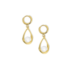 Milk and Honey Drop Earrings