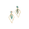 Leaf of Refuge Earrings - Gold