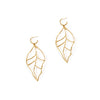 Leaf of Learning Earrings - Gold