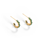Radicle Hoop Earrings