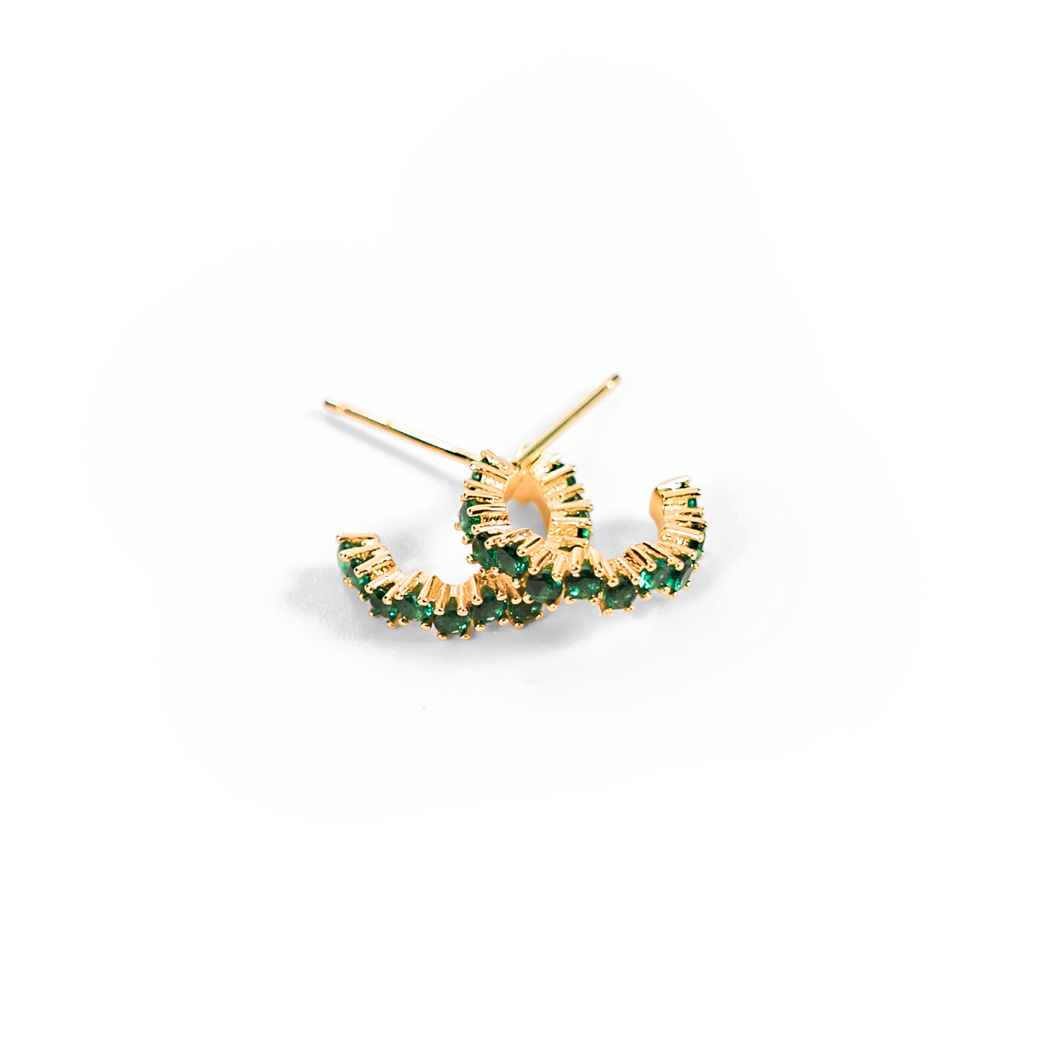 Radicle Hoop Earrings