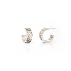 I Am Brave Mini Hoop Earrings