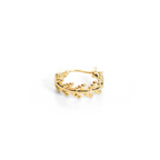 Mustard Seed Hoop Earrings