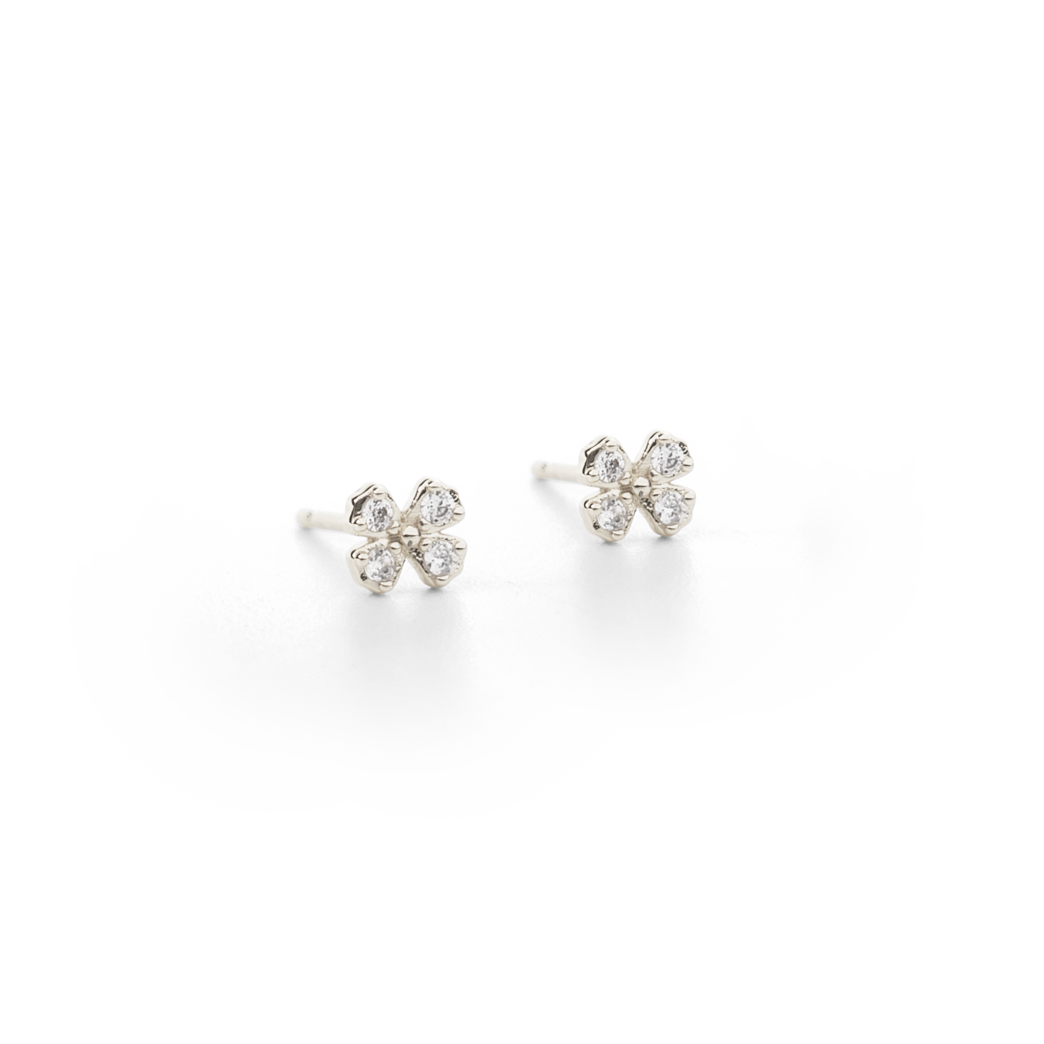 Mustard Flower Post Earrings