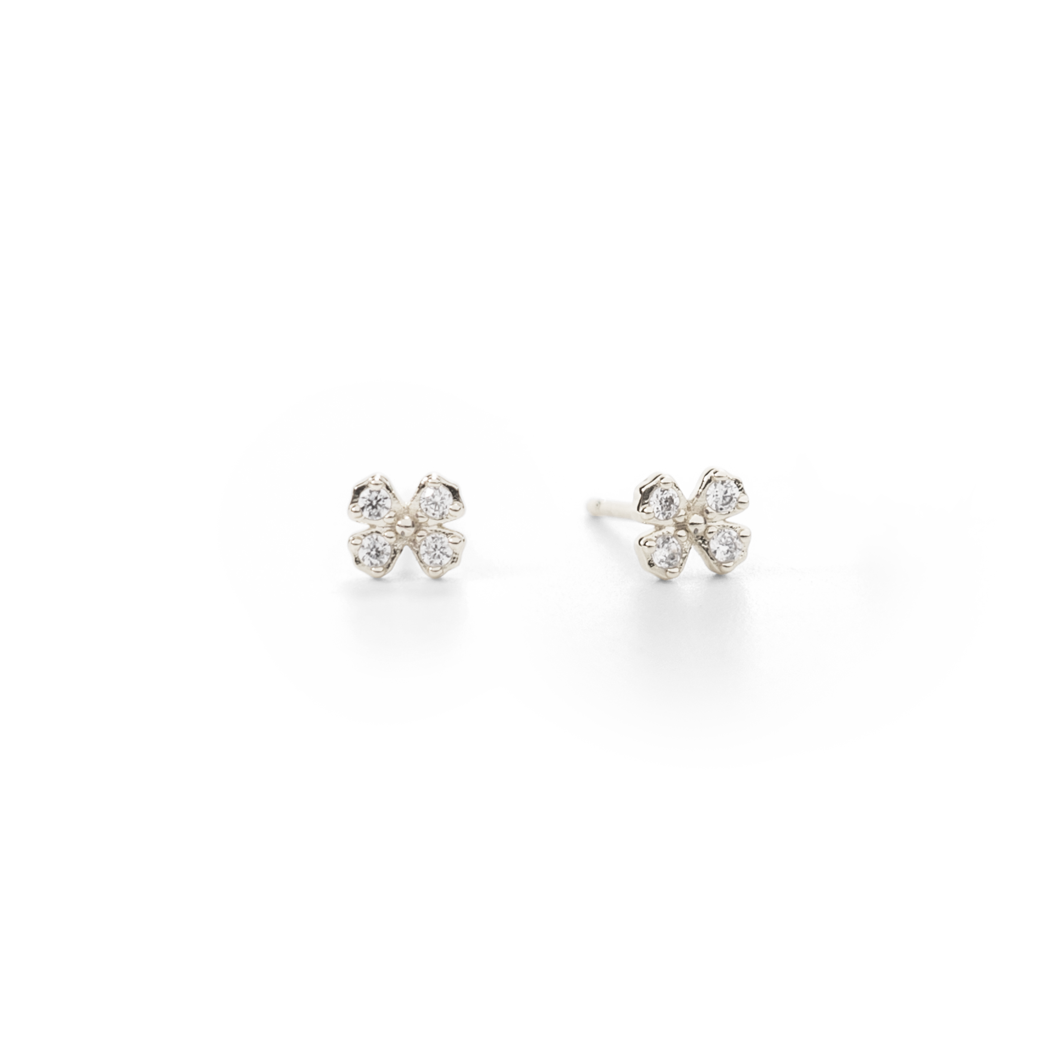 Mustard Flower Post Earrings