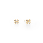 Mustard Flower Post Earrings