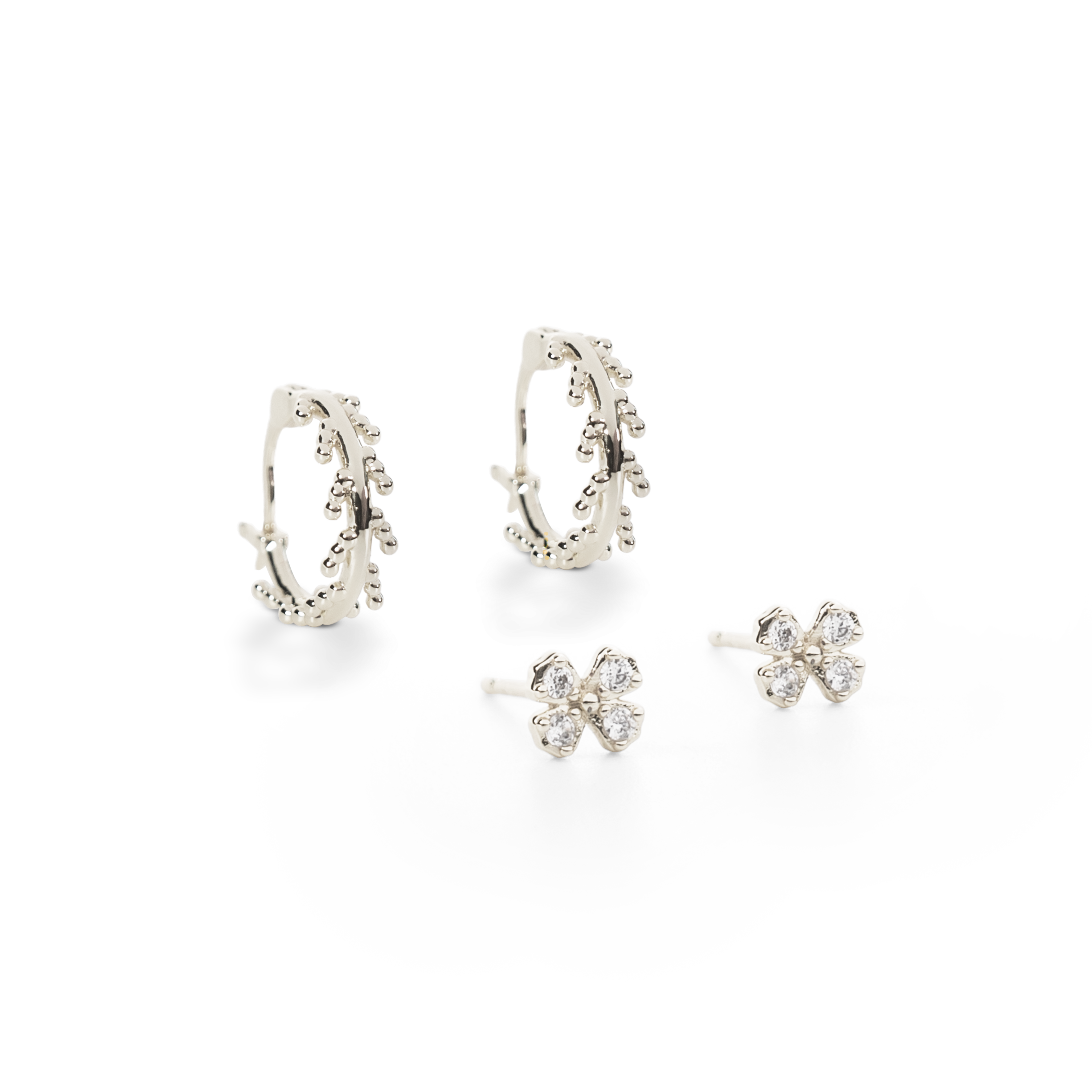 Mustard Seed Earring Set