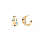 Walk on Water Mini Hoop Earrings