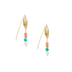 Song of Celebration Threader Earring - Gold