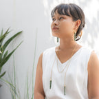 Grounded Hope Tassel Earring - Gold