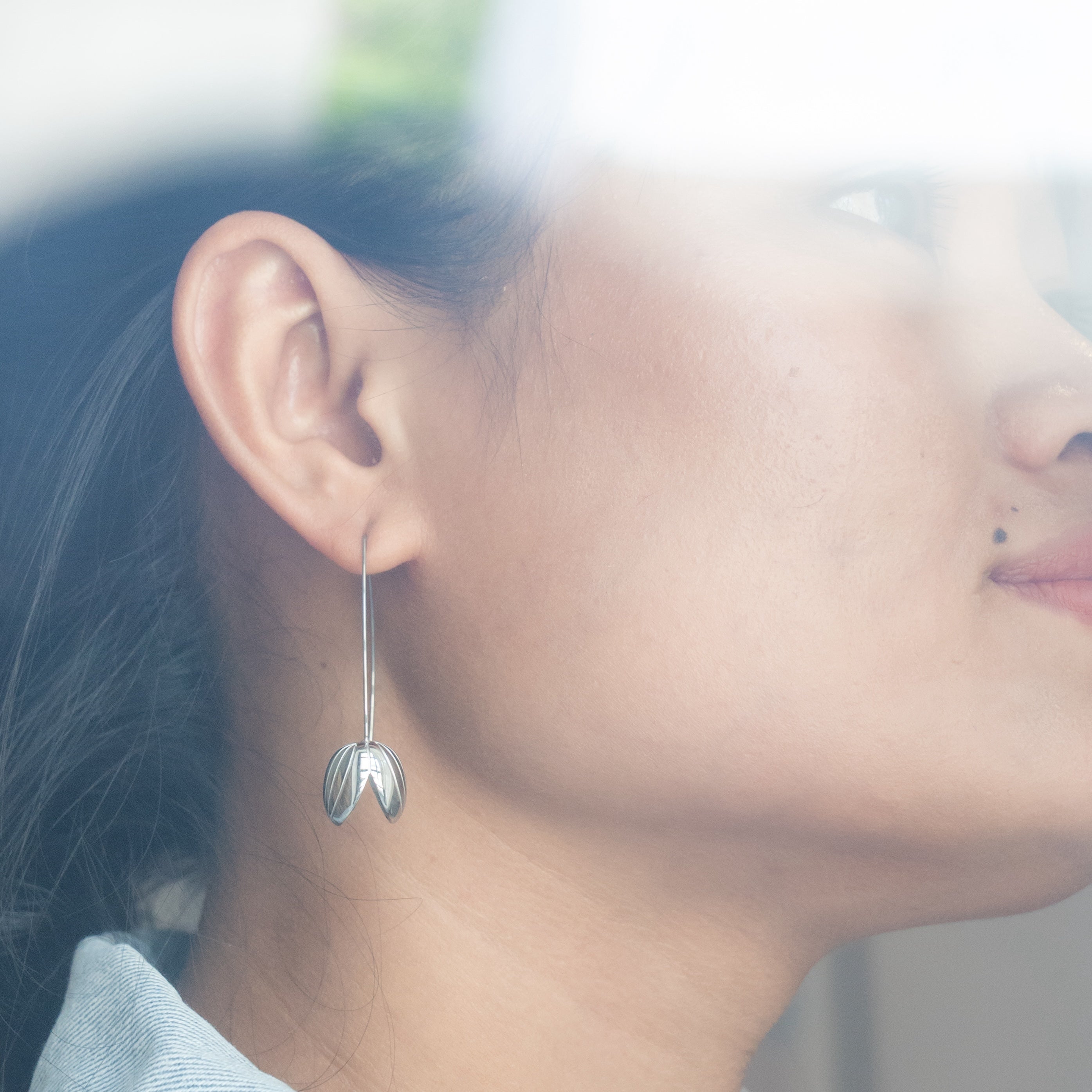 Breaking Ground Threader Earring