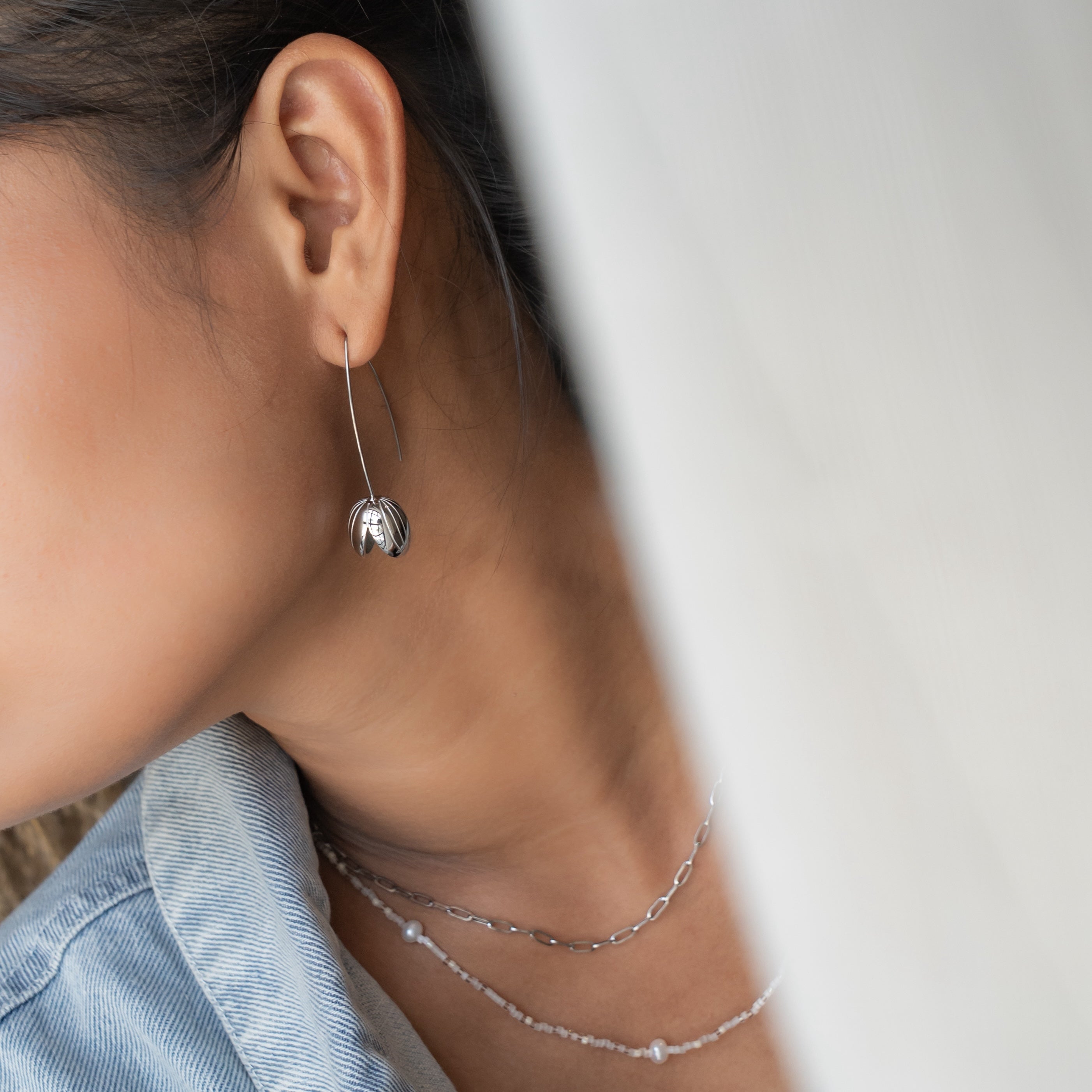 Breaking Ground Threader Earring