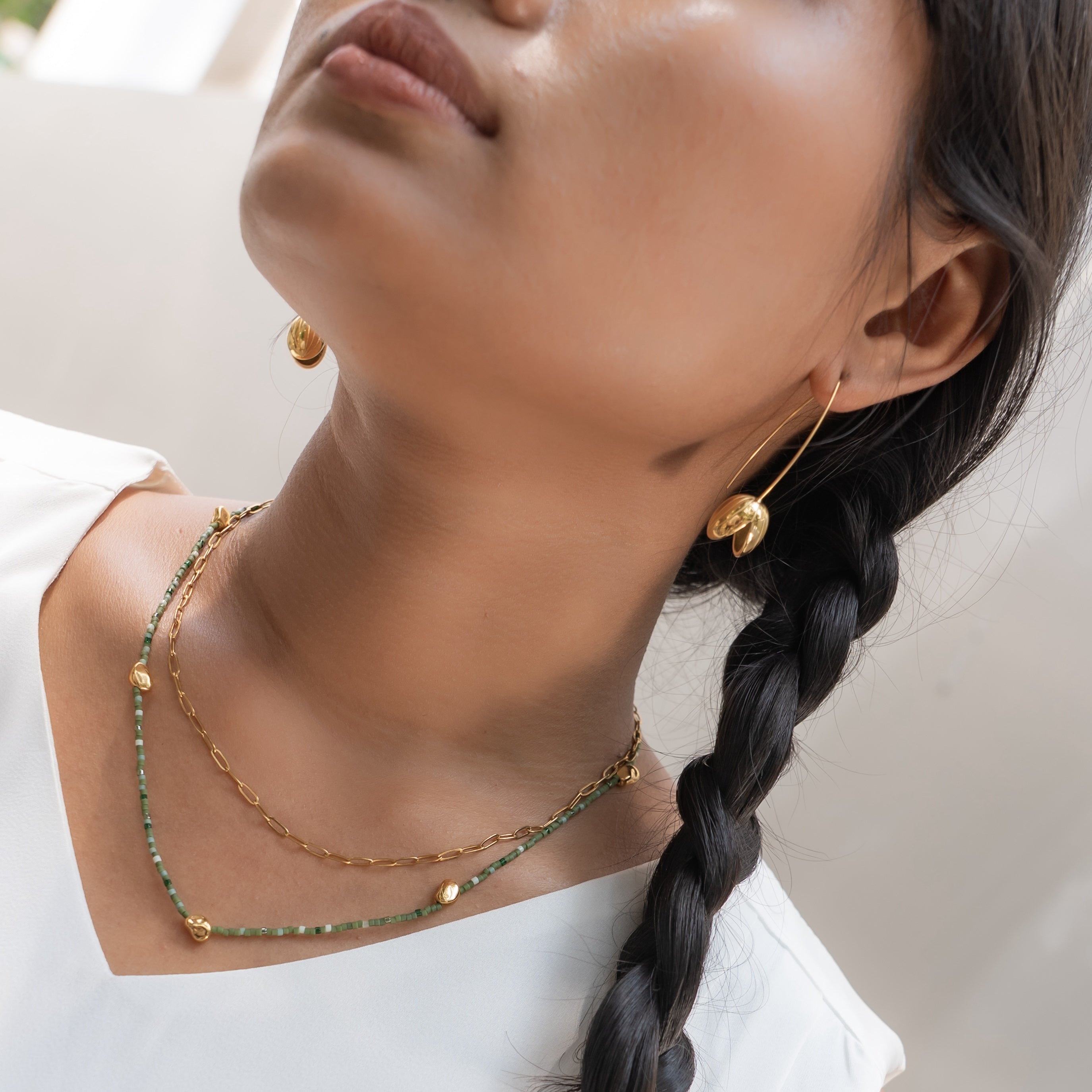 Breaking Ground Threader Earring