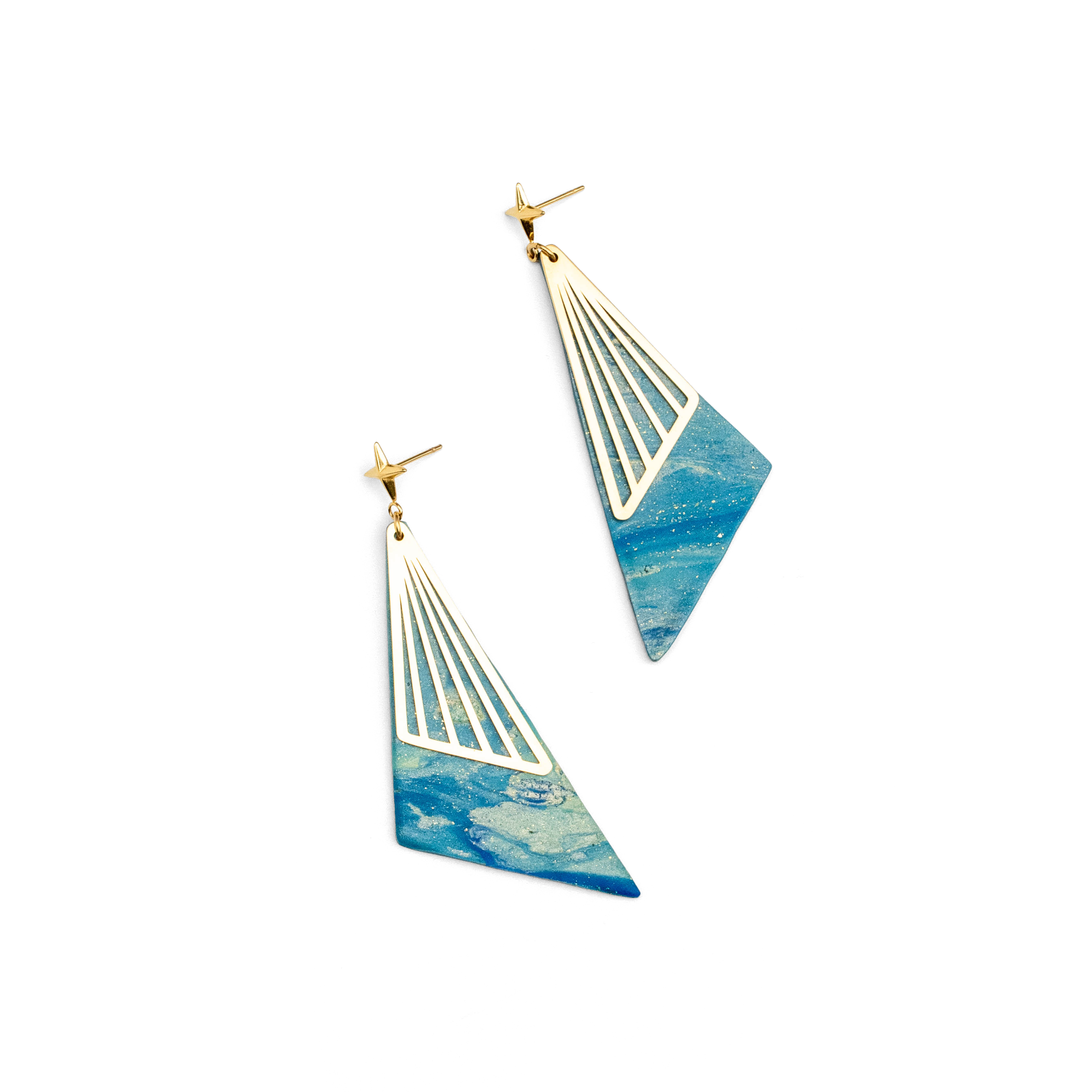 Parting Waters Drop Earrings