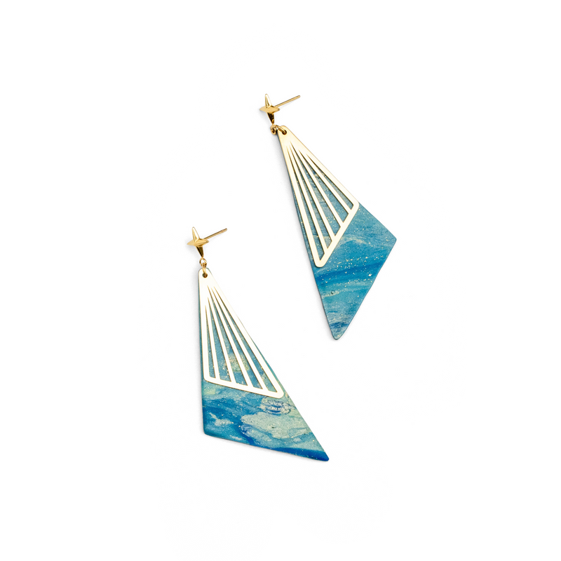 Parting Waters Drop Earrings