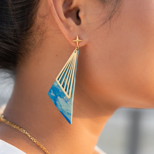 Parting Waters Drop Earrings