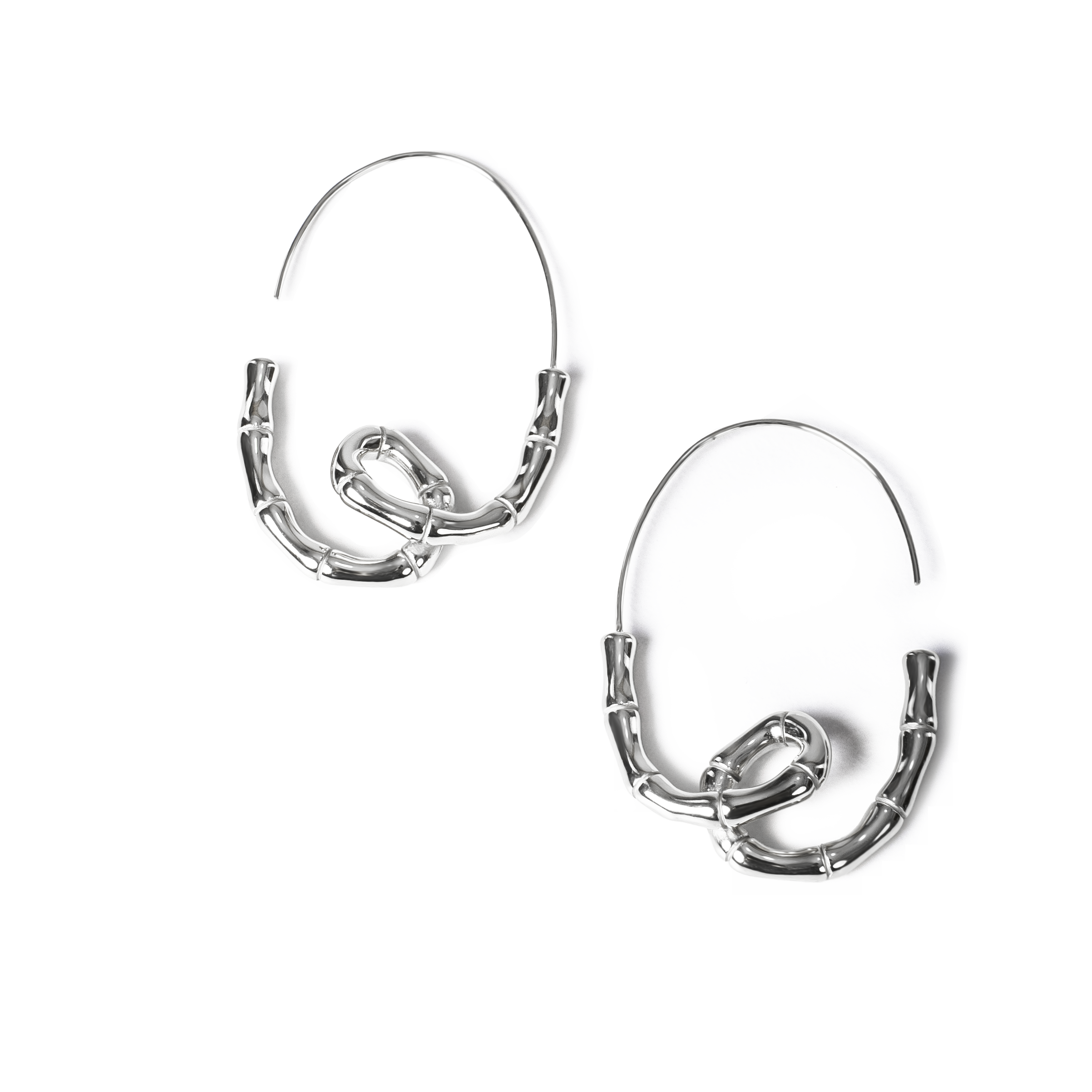 Resilient Bamboo Threader Earrings