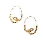 Resilient Bamboo Threader Earrings