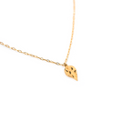 Resilience Leaf Necklace - Gold