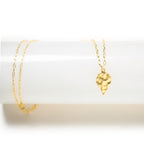 Resilience Leaf Necklace - Gold