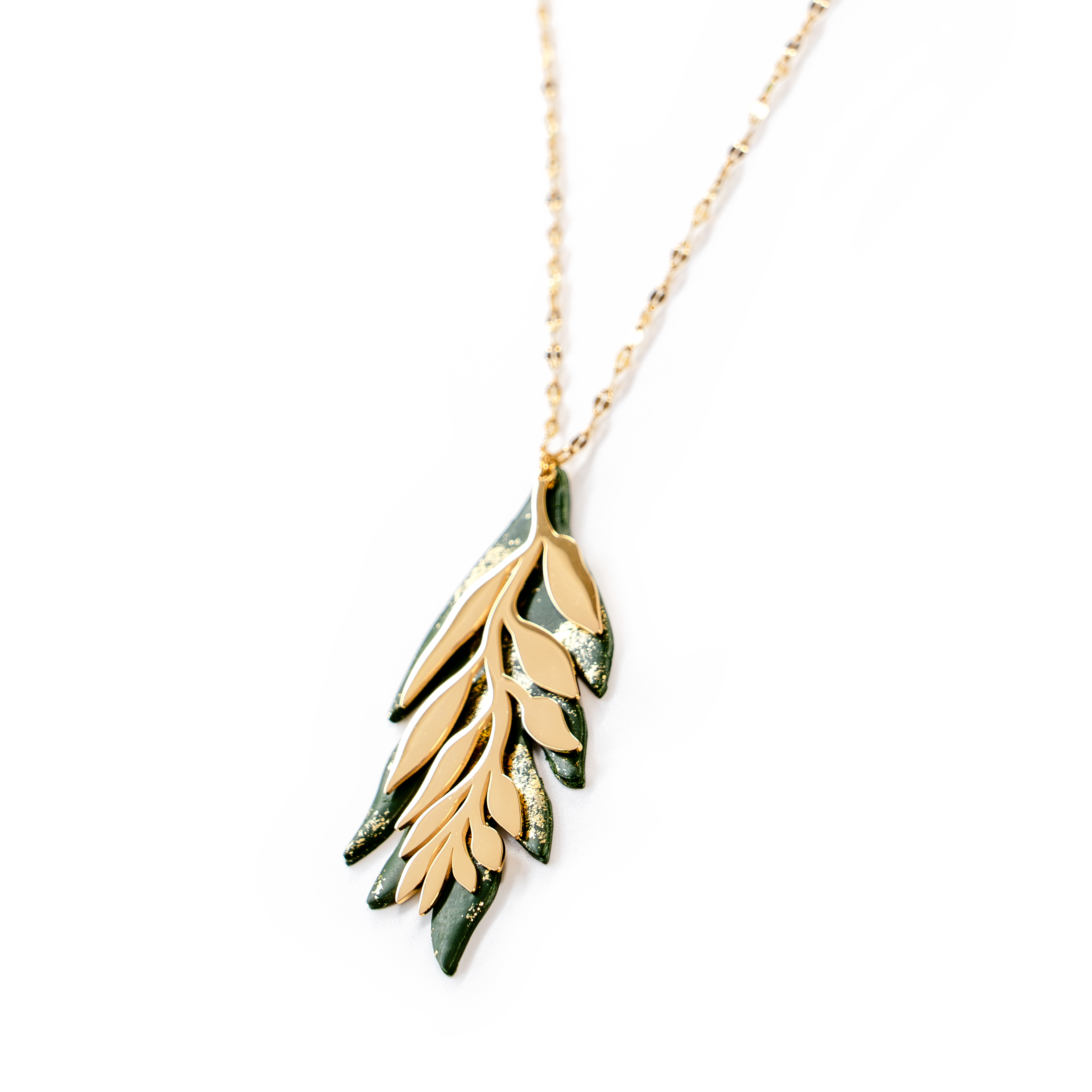 Leaf of Healing Necklace