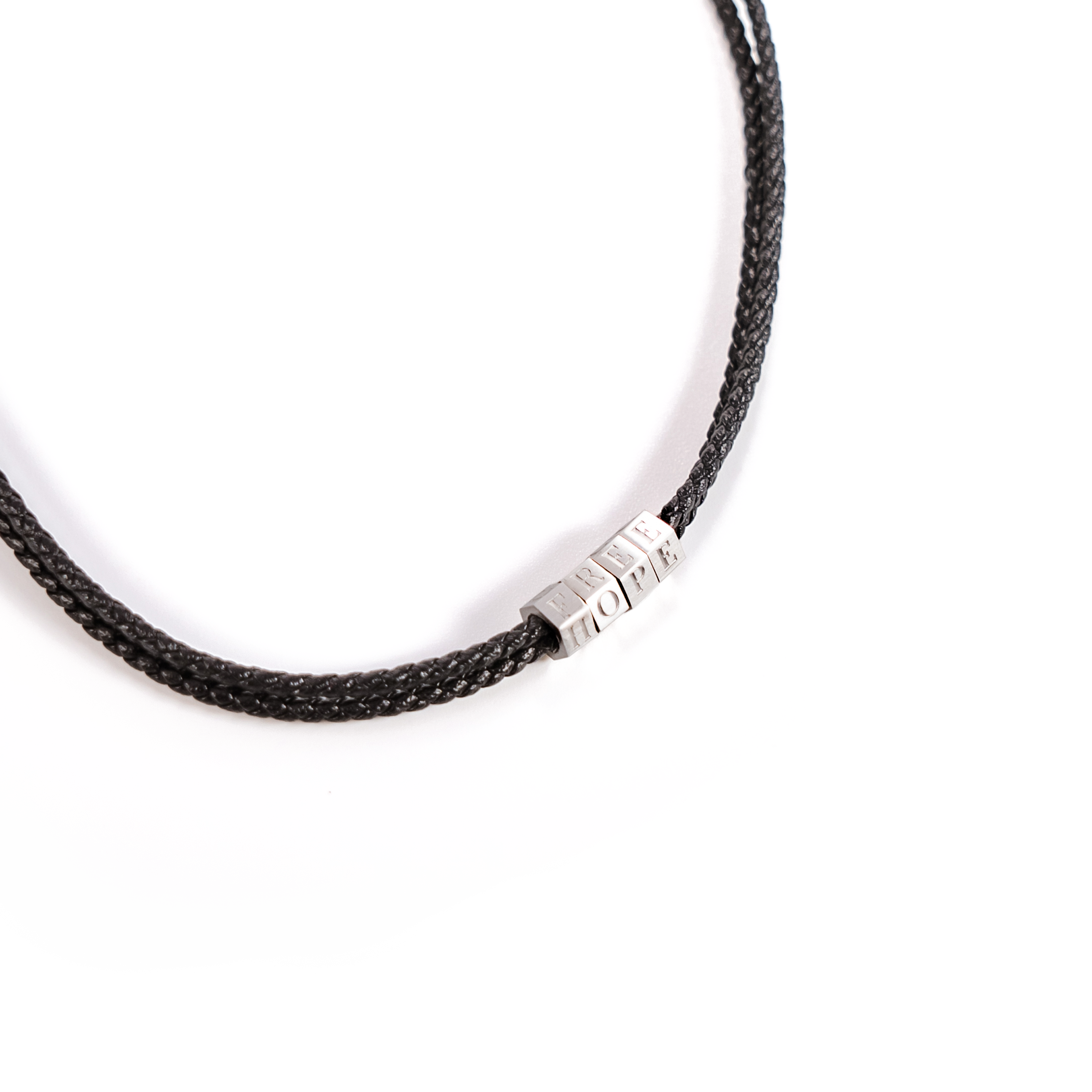 Find Hope Leather Necklace