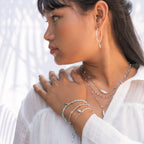 Song of Celebration Feather Beaded Necklace