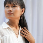 Song of Celebration Feather Beaded Necklace