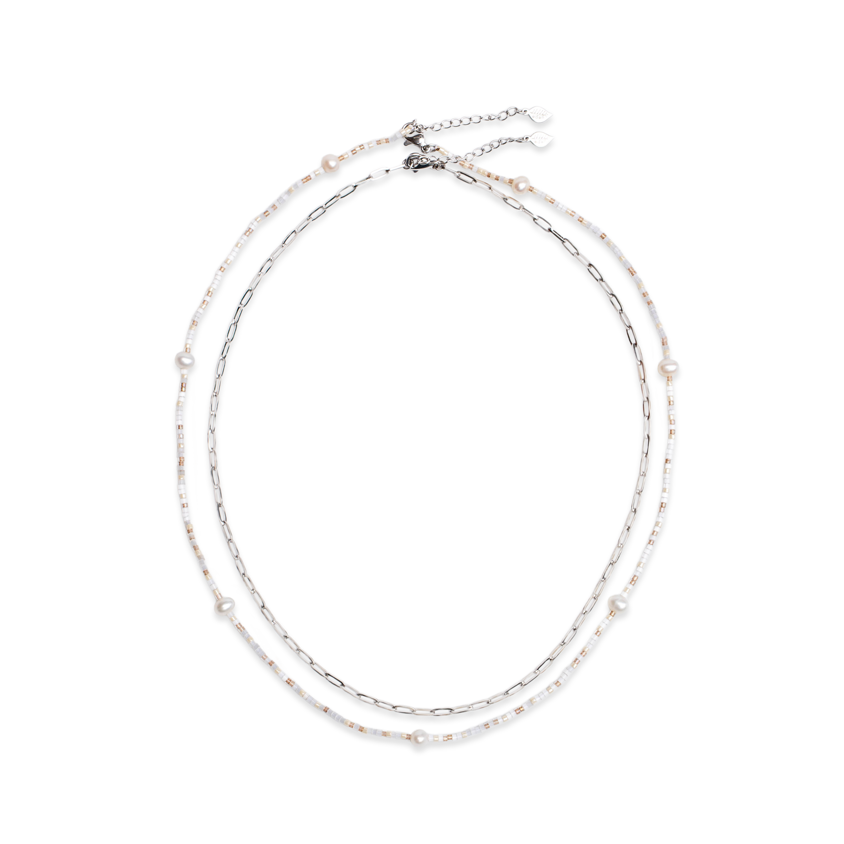 Garden of Eden Necklace Set - Stainless Steel