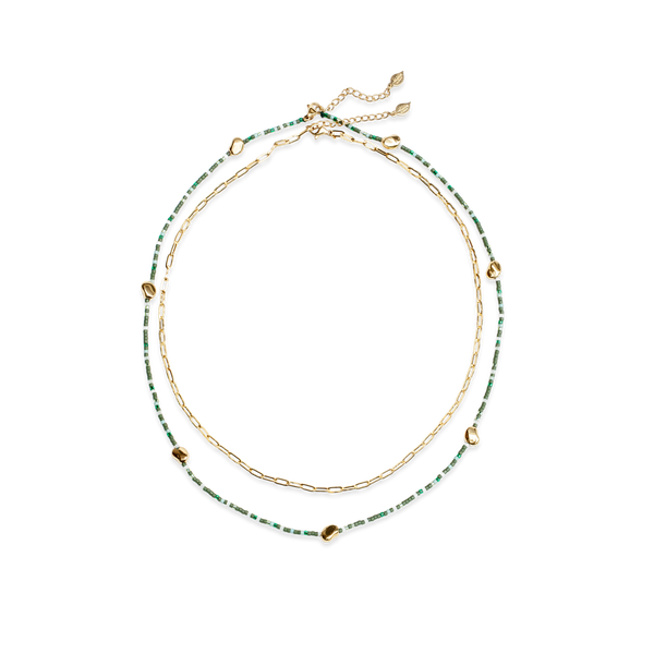 Garden of Eden Necklace Set - Gold