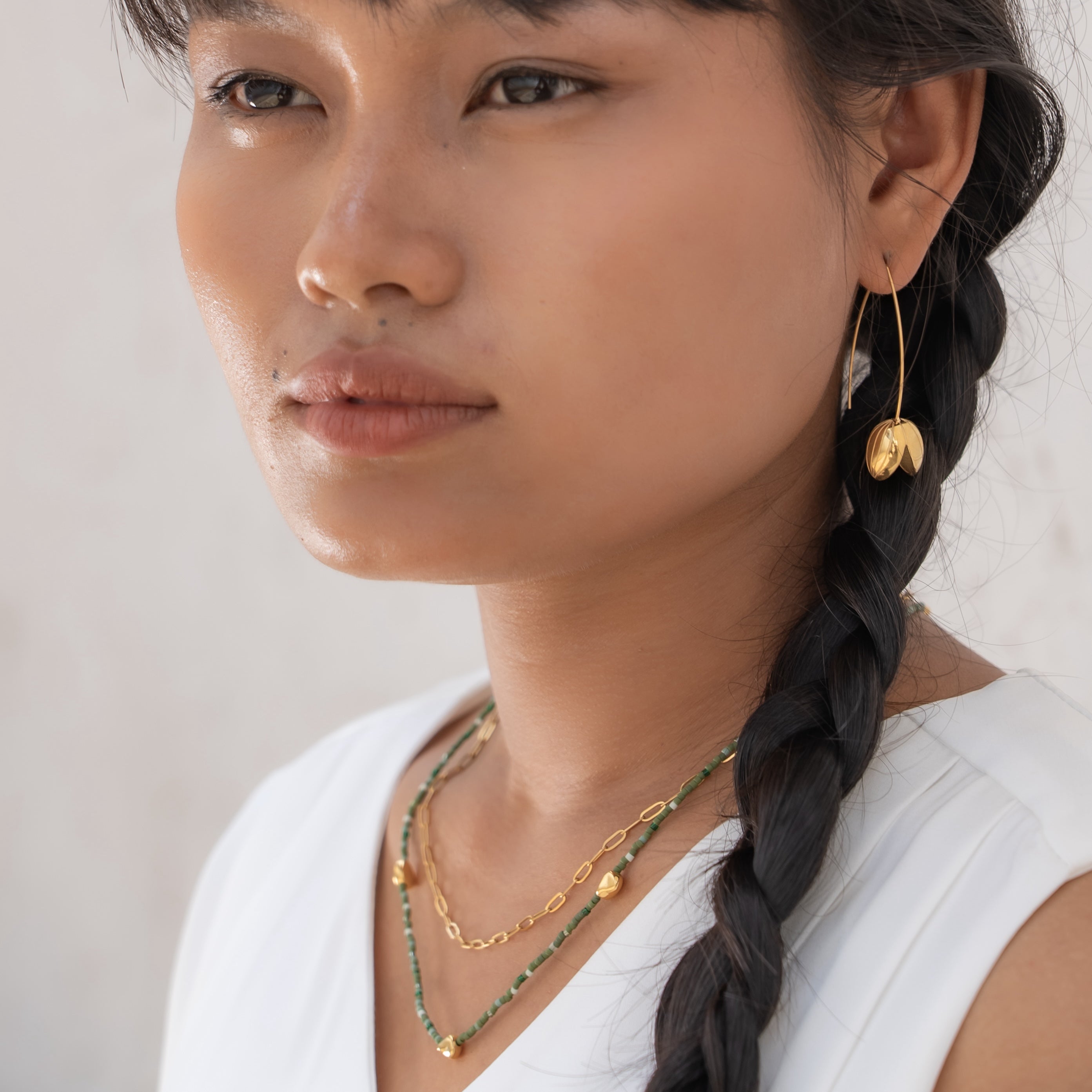 Garden of Eden Necklace Set - Gold