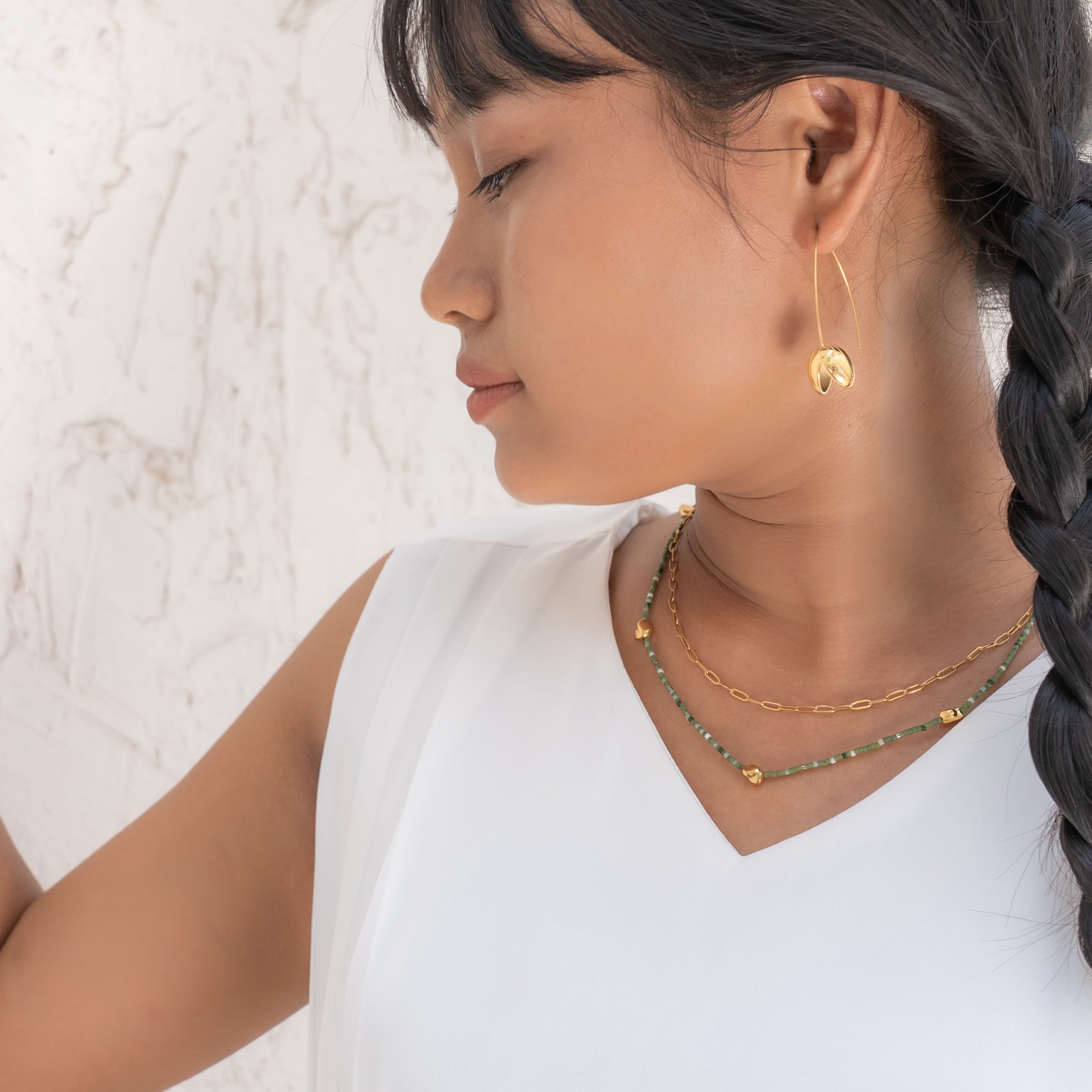 Garden of Eden Necklace Set - Gold