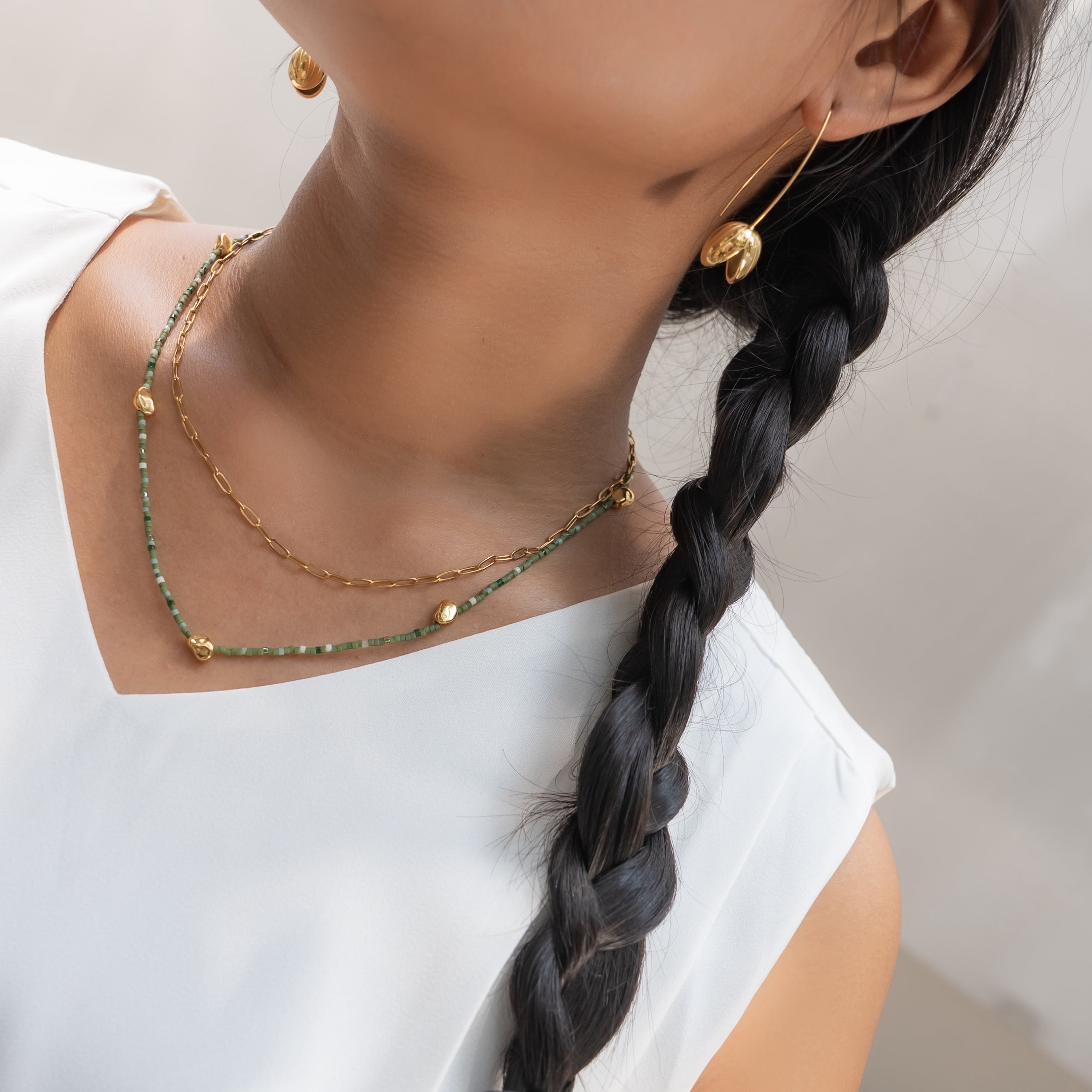 Garden of Eden Necklace Set - Gold